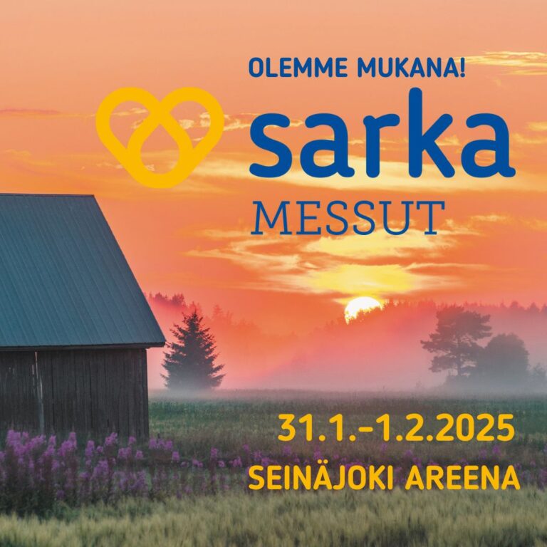 Olemme mukana Sarka-messuilla
